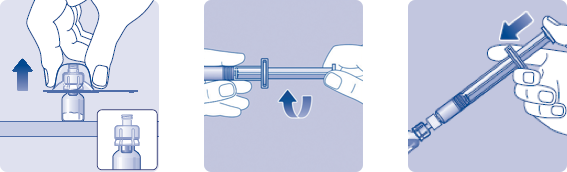 Attach, twist and mix.